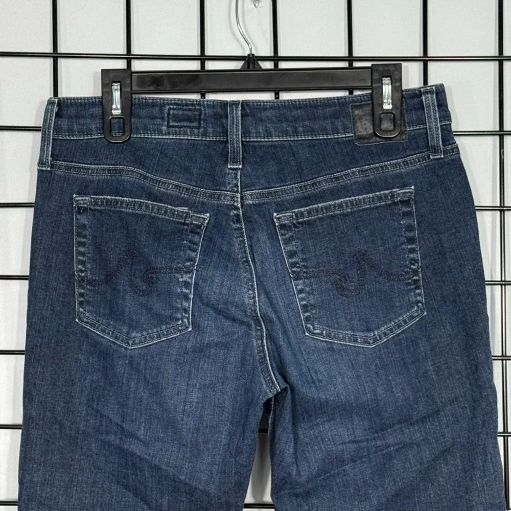 AG The Beau Slouchy Skinny Jeans Womens 28 Blue Distressed Stretch‎ AG-30434 28